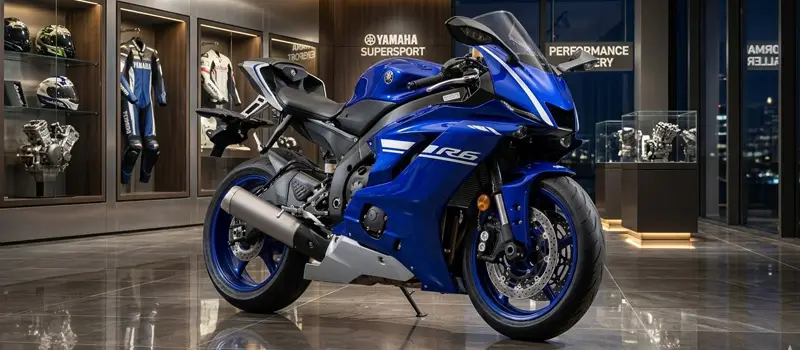 Neues Motorrad im Showroom – Kaufberatung für Anfänger