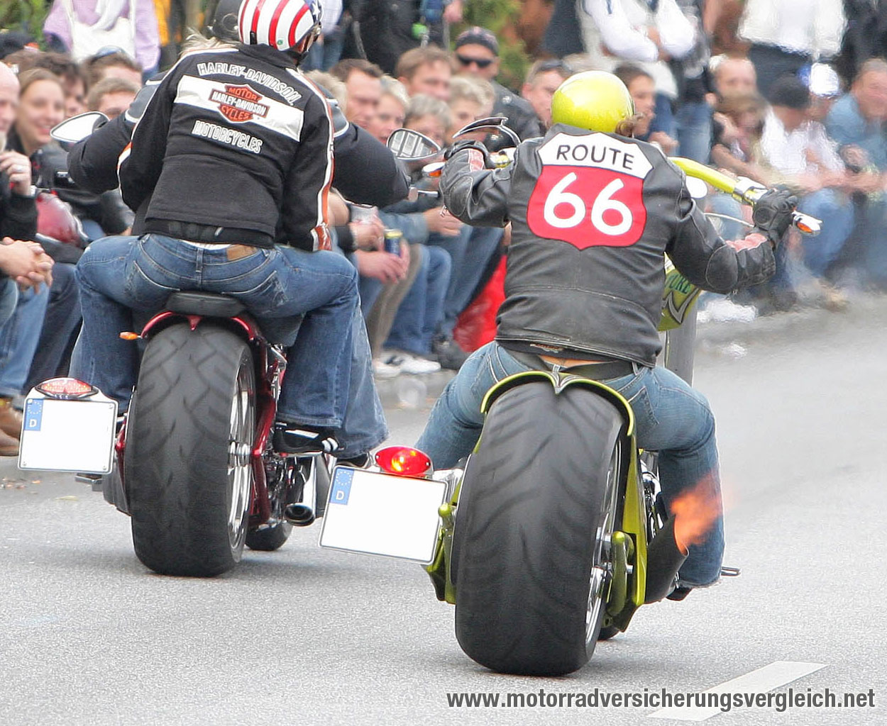 Burnout Show – Route 66 Style