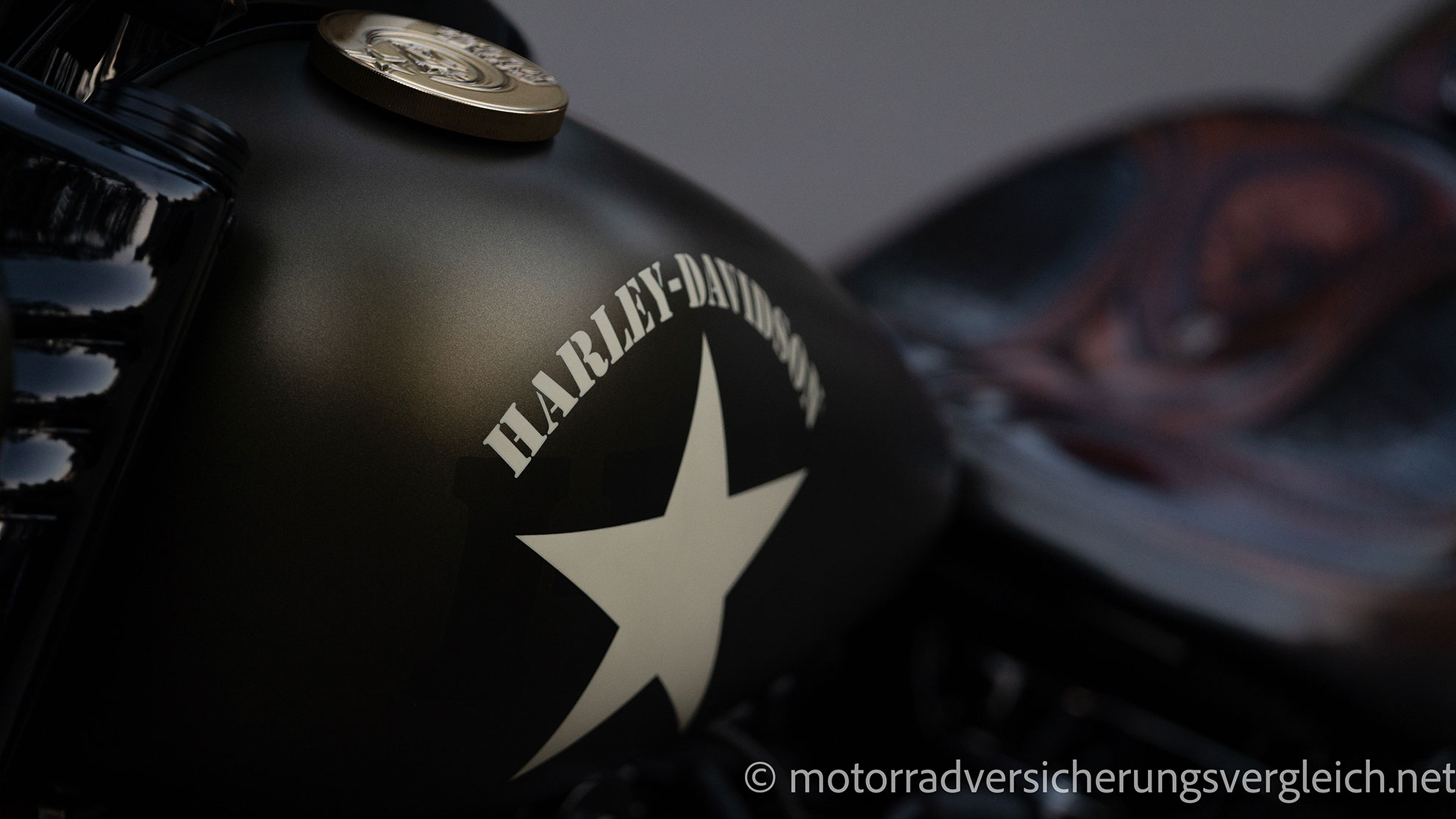 Harley-Davidson Tank Detail