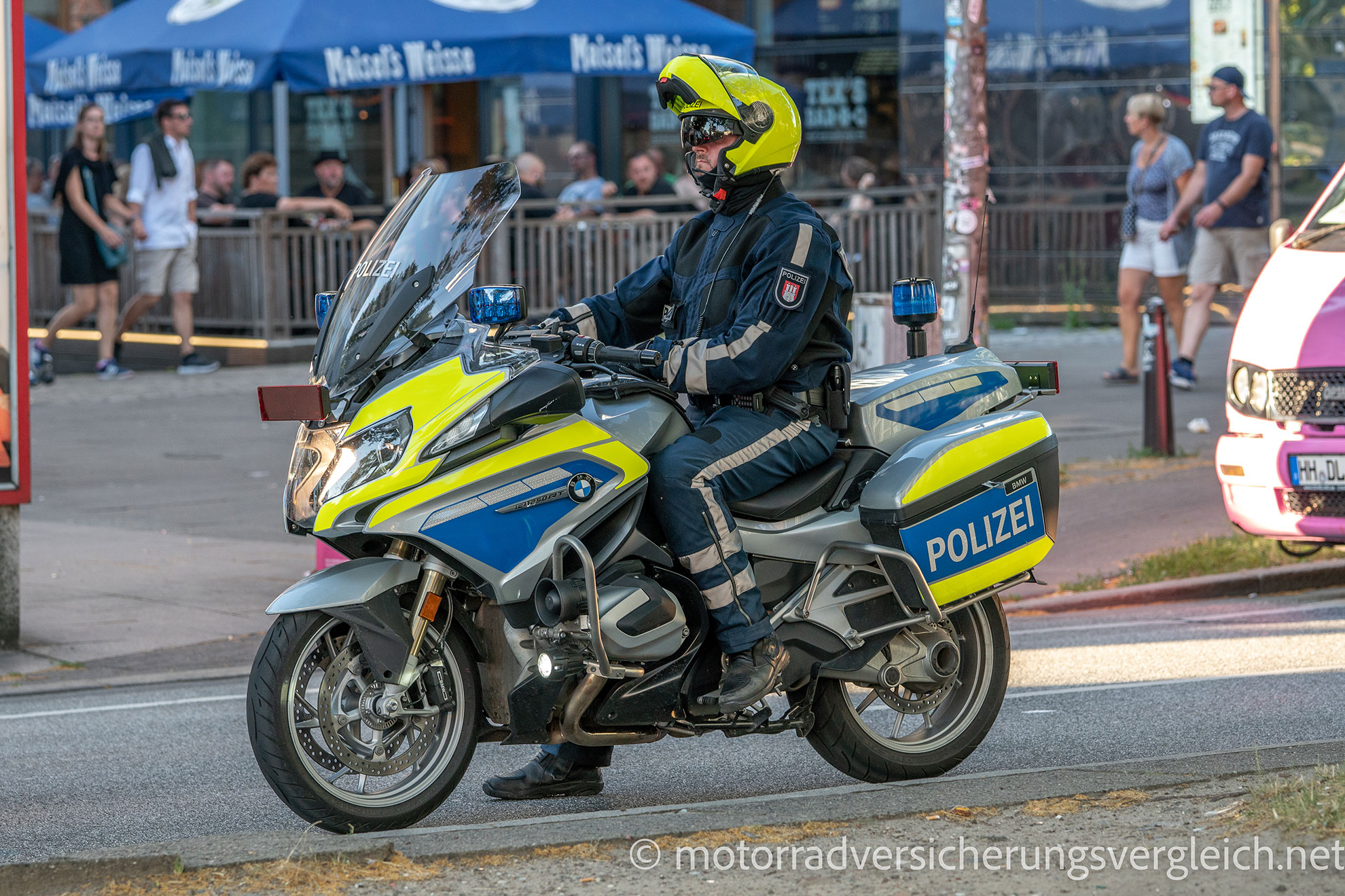 Polizei-Motorrad BMW